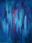 Blessure - 2011 - acrylique - 81 x 86 cm