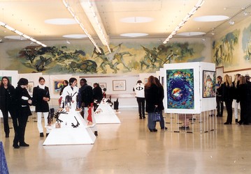 Exposition espace L. Fontanarosa UPS Orsay - 1999