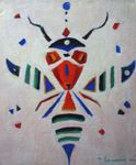 Totem 3 - 2012 - acrylique - 65 x 54 cm