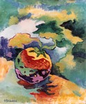Fruit de vie - 1990 - Huile - 65x54 cm