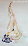 Mod�le - 2005 - aquarelle - 50x32 cm