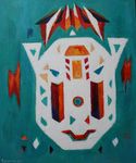 Totem 2 - 2012 - acrylique - 65 x 54 cm